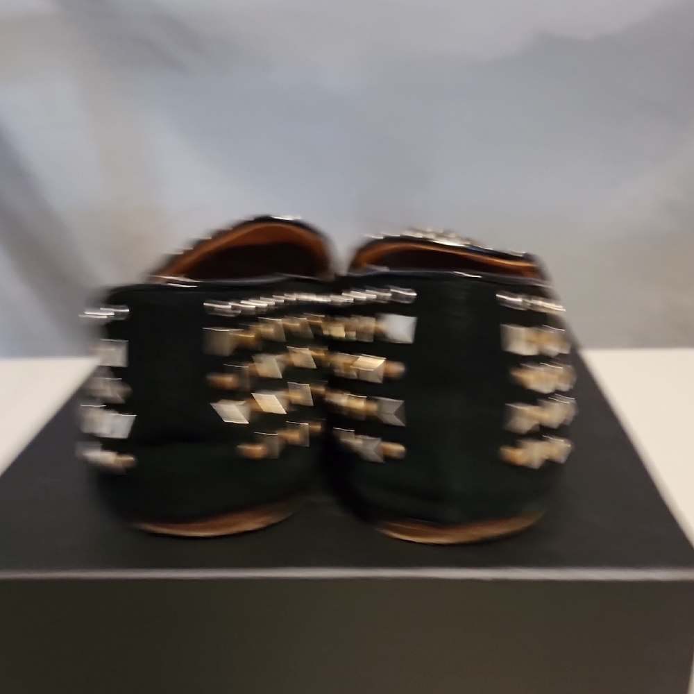 J. Crew Black Studded Loafers - Picture 6 of 8